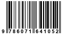 Código de Barras de '.9786071641052.'