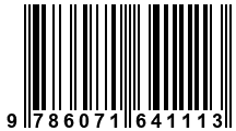 Código de Barras de '.9786071641113.'