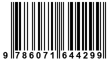 Código de Barras de '.9786071644299.'