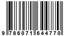 Código de Barras de '.9786071644770.'