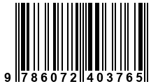Código de Barras de '.9786072403765.'
