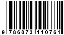 Código de Barras de '.9786073110761.'