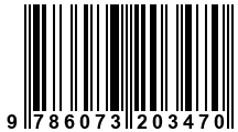 Código de Barras de '.9786073203470.'