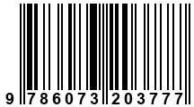 Código de Barras de '.9786073203777.'