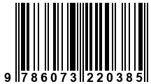 Código de Barras de '.9786073220385.'