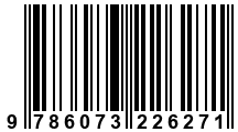 Código de Barras de '.9786073226271.'