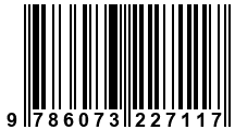 Código de Barras de '.9786073227117.'