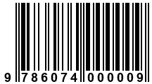 Código de Barras de '.9786074000009.'