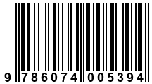 Código de Barras de '.9786074005394.'