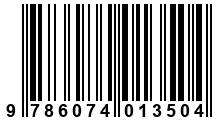 Código de Barras de '.9786074013504.'