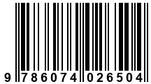 Código de Barras de '.9786074026504.'