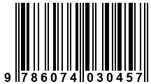 Código de Barras de '.9786074030457.'