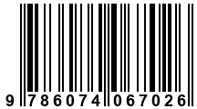 Código de Barras de '.9786074067026.'