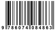 Código de Barras de '.9786074084863.'
