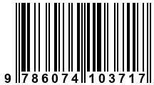 Código de Barras de '.9786074103717.'