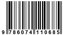 Código de Barras de '.9786074110685.'