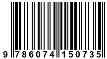 Código de Barras de '.9786074150735.'
