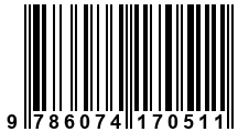 Código de Barras de '.9786074170511.'