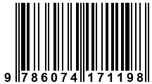 Código de Barras de '.9786074171198.'