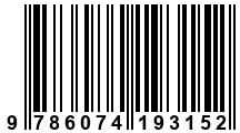 Código de Barras de '.9786074193152.'