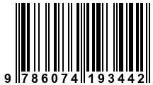 Código de Barras de '.9786074193442.'