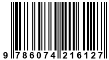 Código de Barras de '.9786074216127.'