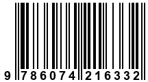 Código de Barras de '.9786074216332.'