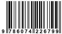 Código de Barras de '.9786074226799.'