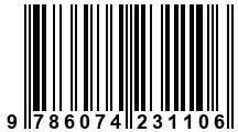 Código de Barras de '.9786074231106.'