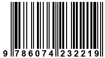 Código de Barras de '.9786074232219.'