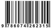 Código de Barras de '.9786074262315.'