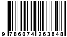Código de Barras de '.9786074263848.'