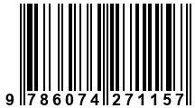 Código de Barras de '.9786074271157.'
