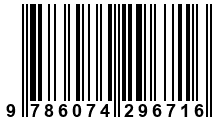 Código de Barras de '.9786074296716.'
