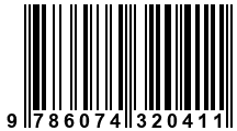 Código de Barras de '.9786074320411.'