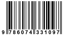 Código de Barras de '.9786074331097.'