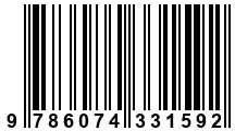 Código de Barras de '.9786074331592.'