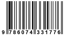 Código de Barras de '.9786074331776.'