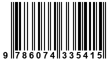 Código de Barras de '.9786074335415.'