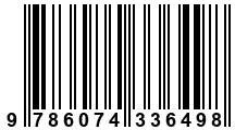 Código de Barras de '.9786074336498.'