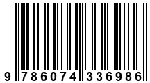 Código de Barras de '.9786074336986.'