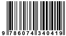 Código de Barras de '.9786074340419.'