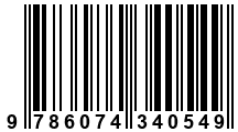 Código de Barras de '.9786074340549.'