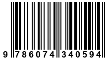 Código de Barras de '.9786074340594.'