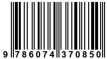 Código de Barras de '.9786074370850.'