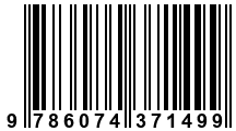 Código de Barras de '.9786074371499.'