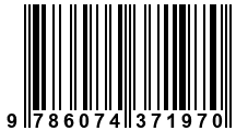 Código de Barras de '.9786074371970.'