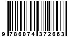 Código de Barras de '.9786074372663.'