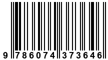 Código de Barras de '.9786074373646.'