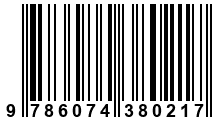Código de Barras de '.9786074380217.'